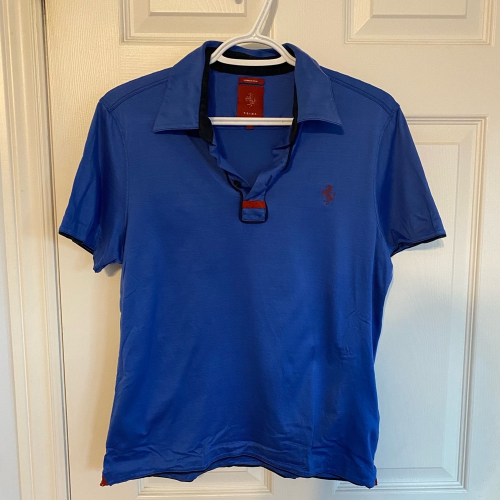 Blue Ferrari Prima Polo
